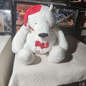 Collectable COCA COLA POLAR BEAR Large Huge PLUSH STUFFED ANIMAL GIANT 31" inch